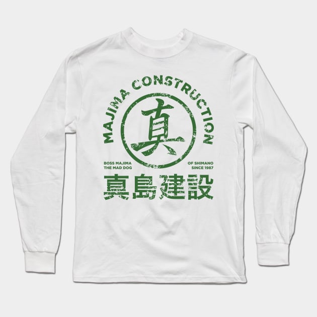 MAJIMA CONSTRUCTION Vintage Long Sleeve T-Shirt by NOONA RECORD